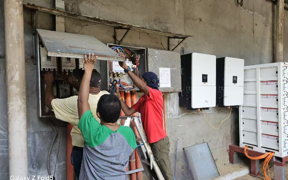 160kW–400kWh Energy Storage System in Myanma
