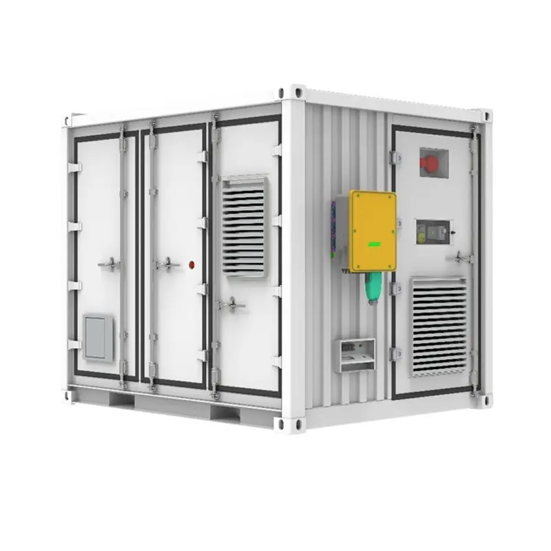 10ft Container LiFePO4 Battery ESS (375kW 723kWh) | PV Inverter Connection