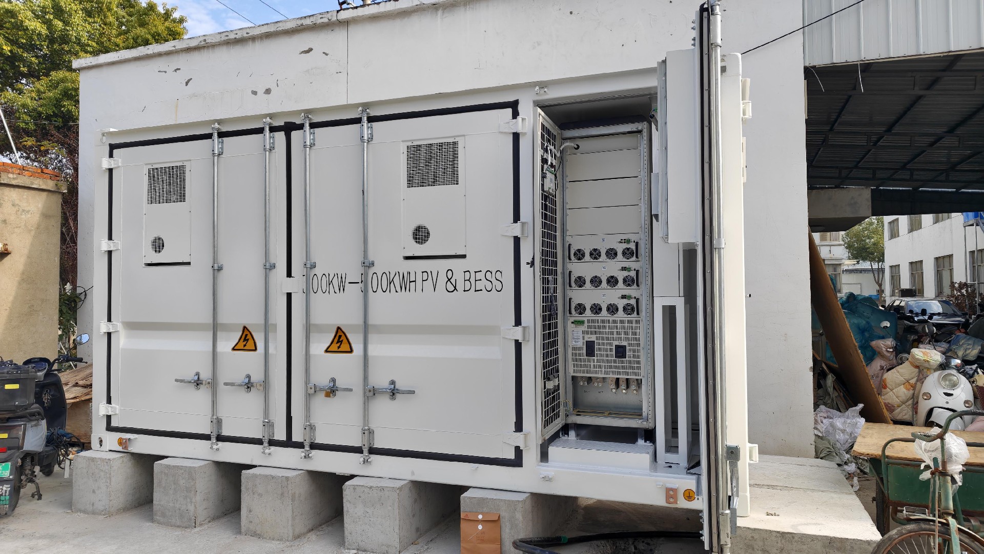 Peak-Valley Arbitrage Energy Storage System at Yuesilian Plant, Gaoyou Economic Development Zone, Ji(图5)